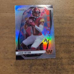 2024 PRIZM JAHAN DOTSON SILVER CARD