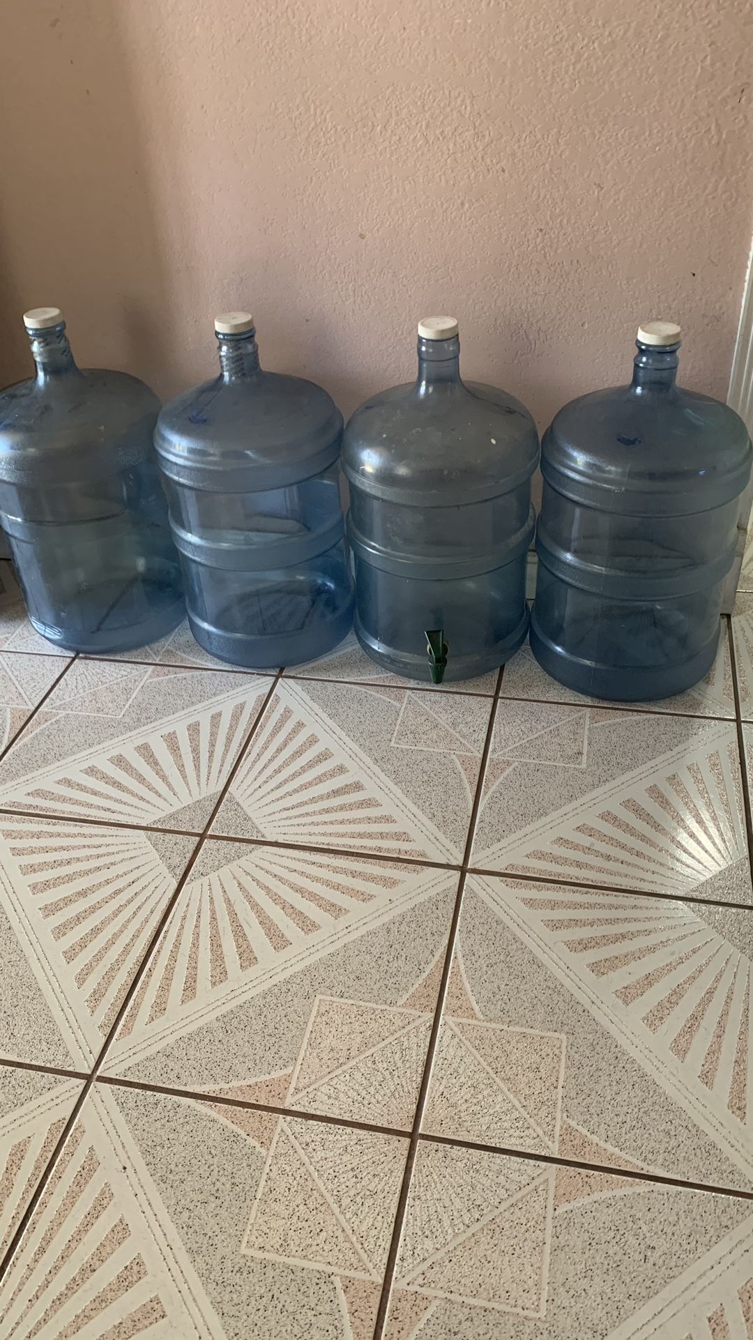 Water Containers 20 Gallons 6$ Each