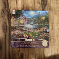 1000 Piece Puzzle- Weekend Retreat