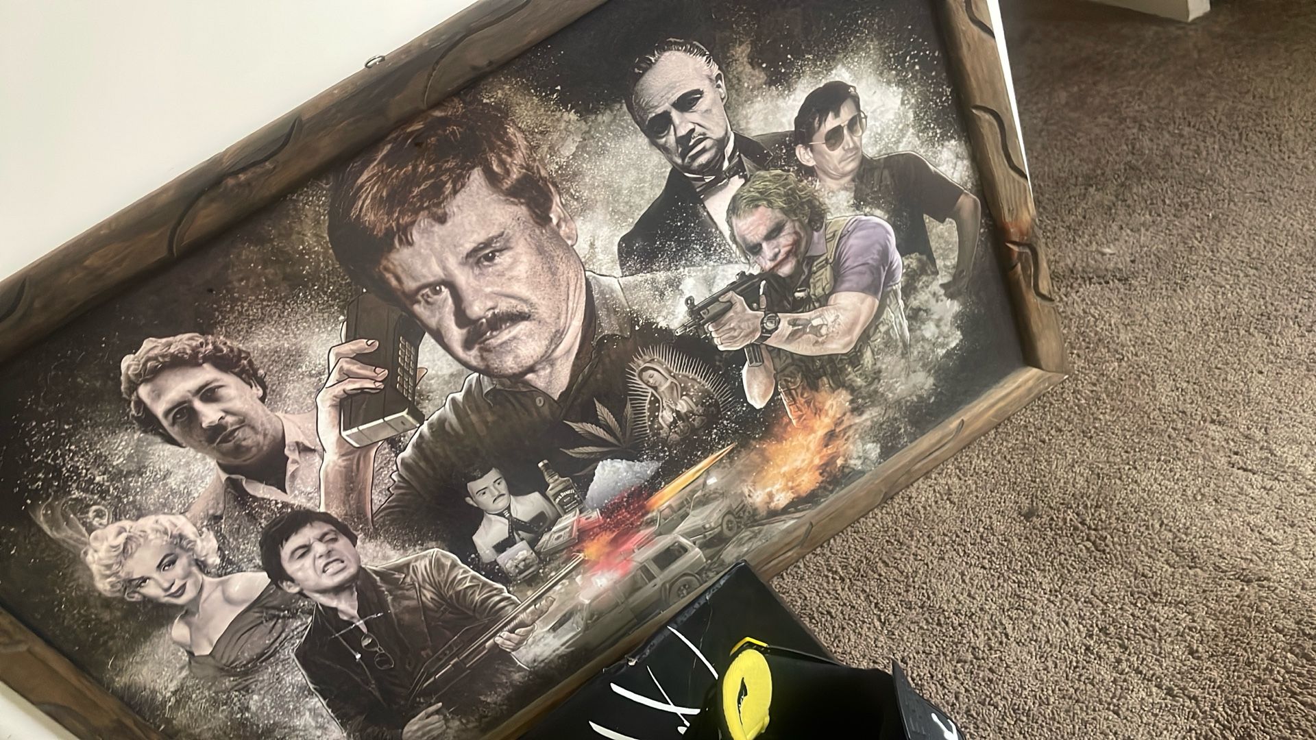 vintage chapo painting