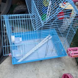 Blue bird cage, Small Birds