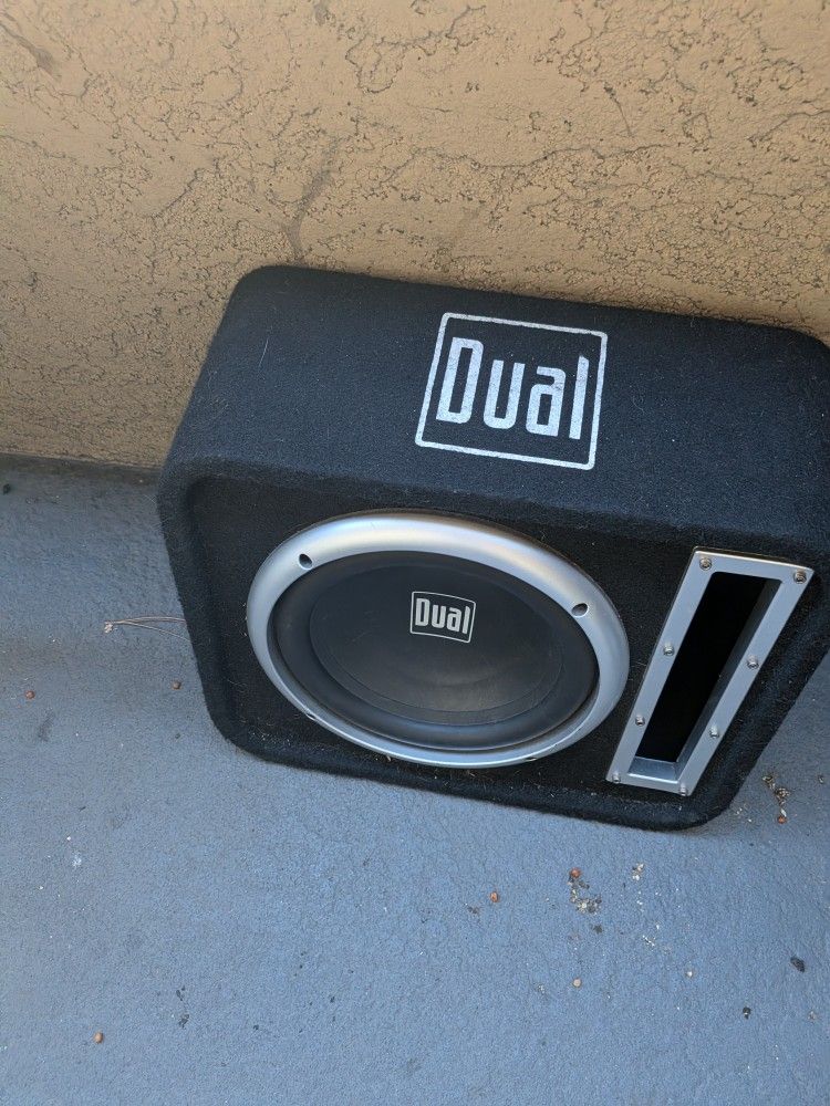 10 Inch Subwoofer Ported