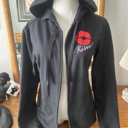 Hoodie With KISS Design 