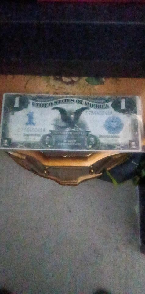 $1( Black Eagle) Silver Certificate