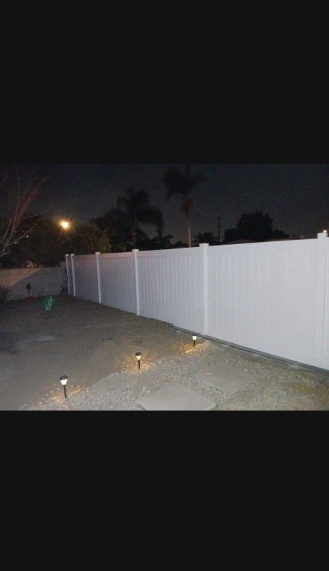 Vinyl Fence