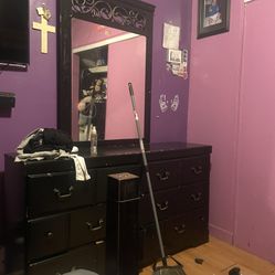 Desk /vanity Black
