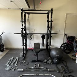 Weights Gym Setup Rack 