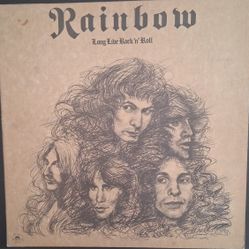 Rainbow "Long Live Rock and Roll" 1978 Polydor Orig 1st Press PD-1-6143~VG+/VG+