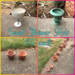 Small Flower Pots