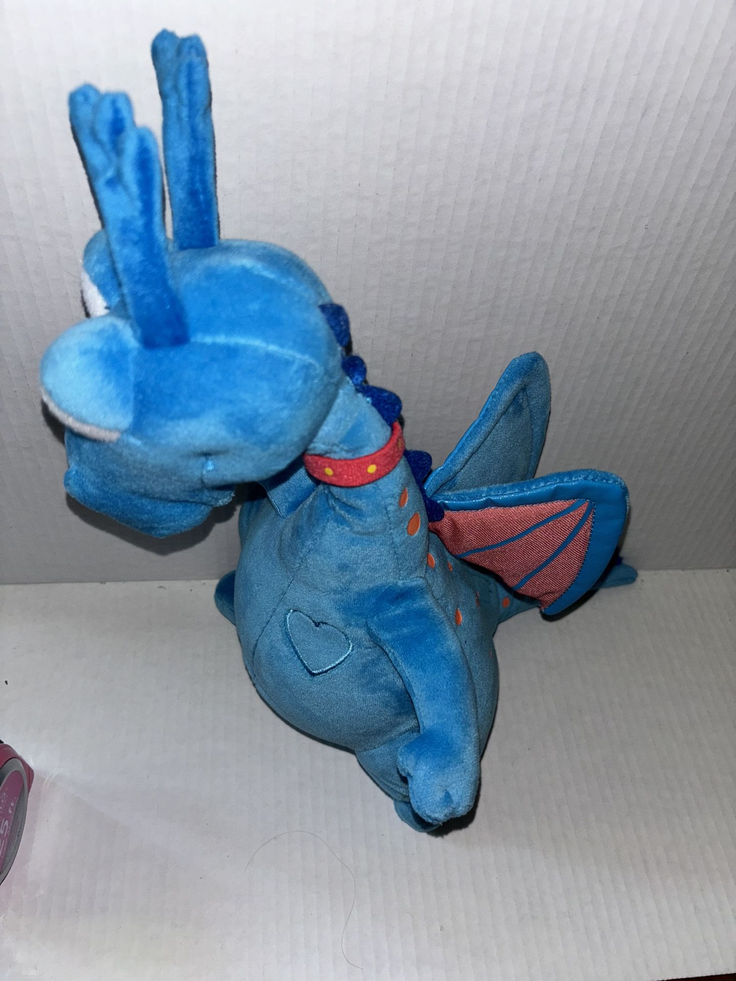 Disney Stuffy Blue Dragon 14”