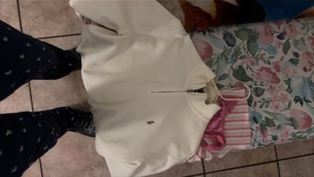 Polo neck crew sweater