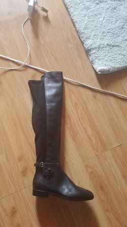 New sz5 1/2 tory burch ovr the knee boots hlf lthr and stretch if up i hve thm