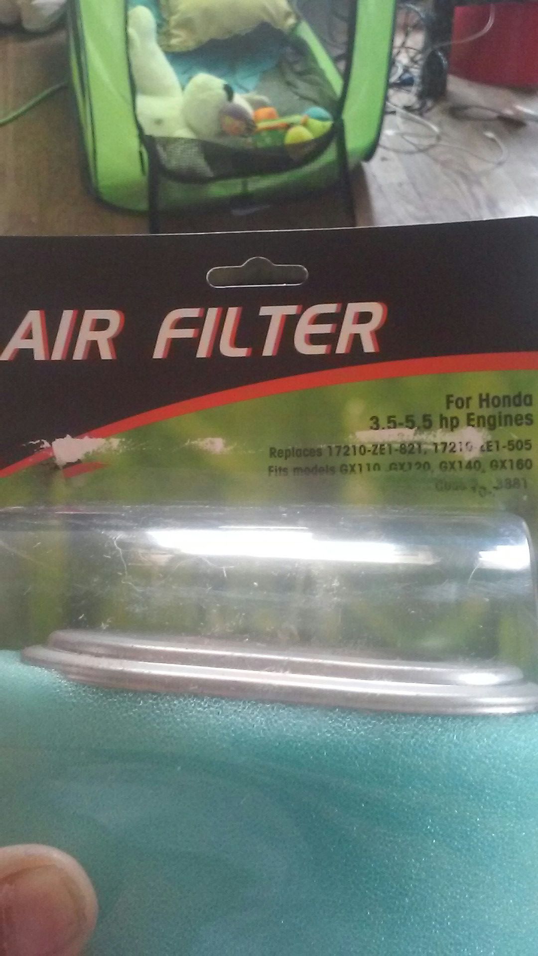 Honda motorcycle air filter