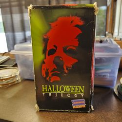 Halloween Trilogy VHS 