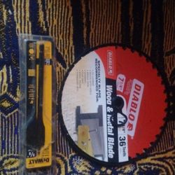 Saw Blade And Drill Bit