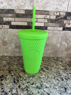 Starbucks Grande Neon Green 