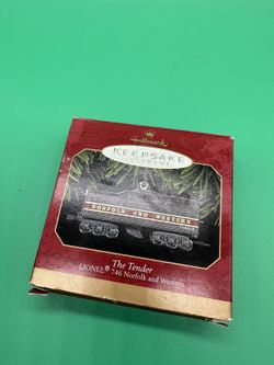 Hallmark Keepsake Ornament Lionel THE TENDER 746 Norfolk And Western NEW 1999