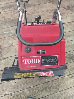 Toro Snowblower 