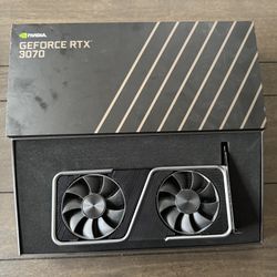 GTX 3070fe GPU Graphics Card