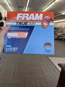 🚗 FRAM TrueAir Premium Cabin Air Filter – N95 Grade (2 Pack) – Brand New 🌬