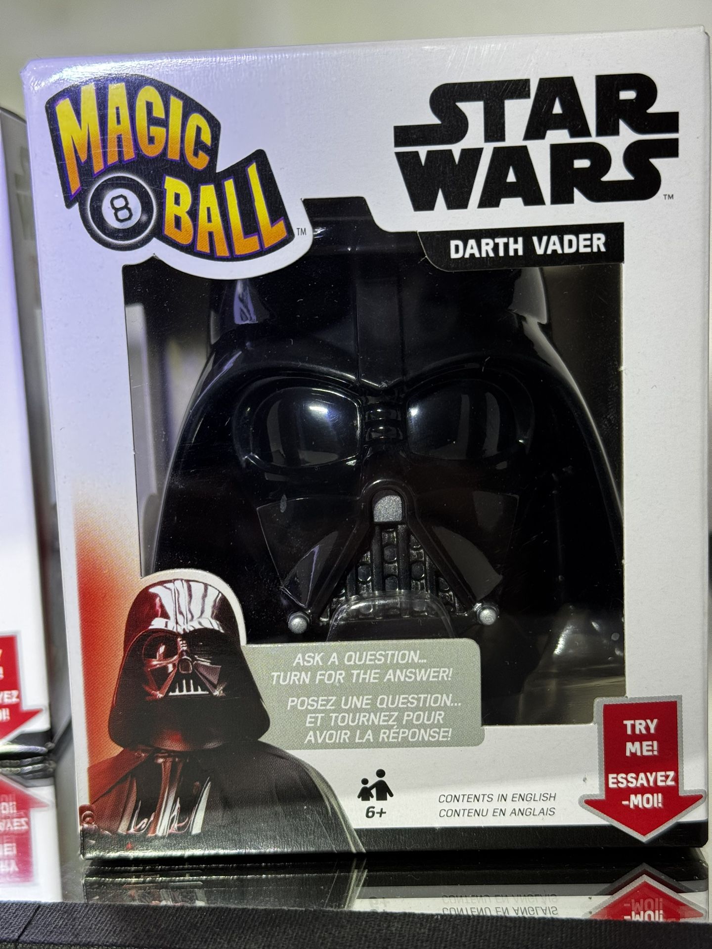 DARTH VADER Magic 8 Ball Exclusive Themed Replies from Star Wars - New