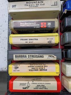 Vintage 8-Track Tape Lot – Sinatra, Streisand & More