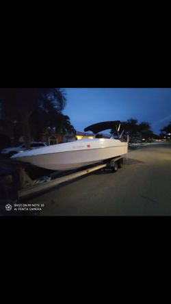 1985 WELL CRAFT 192 AMERICAN FIBERGLASS HULL WITH 2004 MERCURY OPTIMAX 225HP