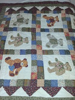 Quilt . Vintage circa 1988 or 1989