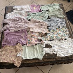 Baby Girls Clothes Like New🌹 27 Pieces Size 0/3 Months