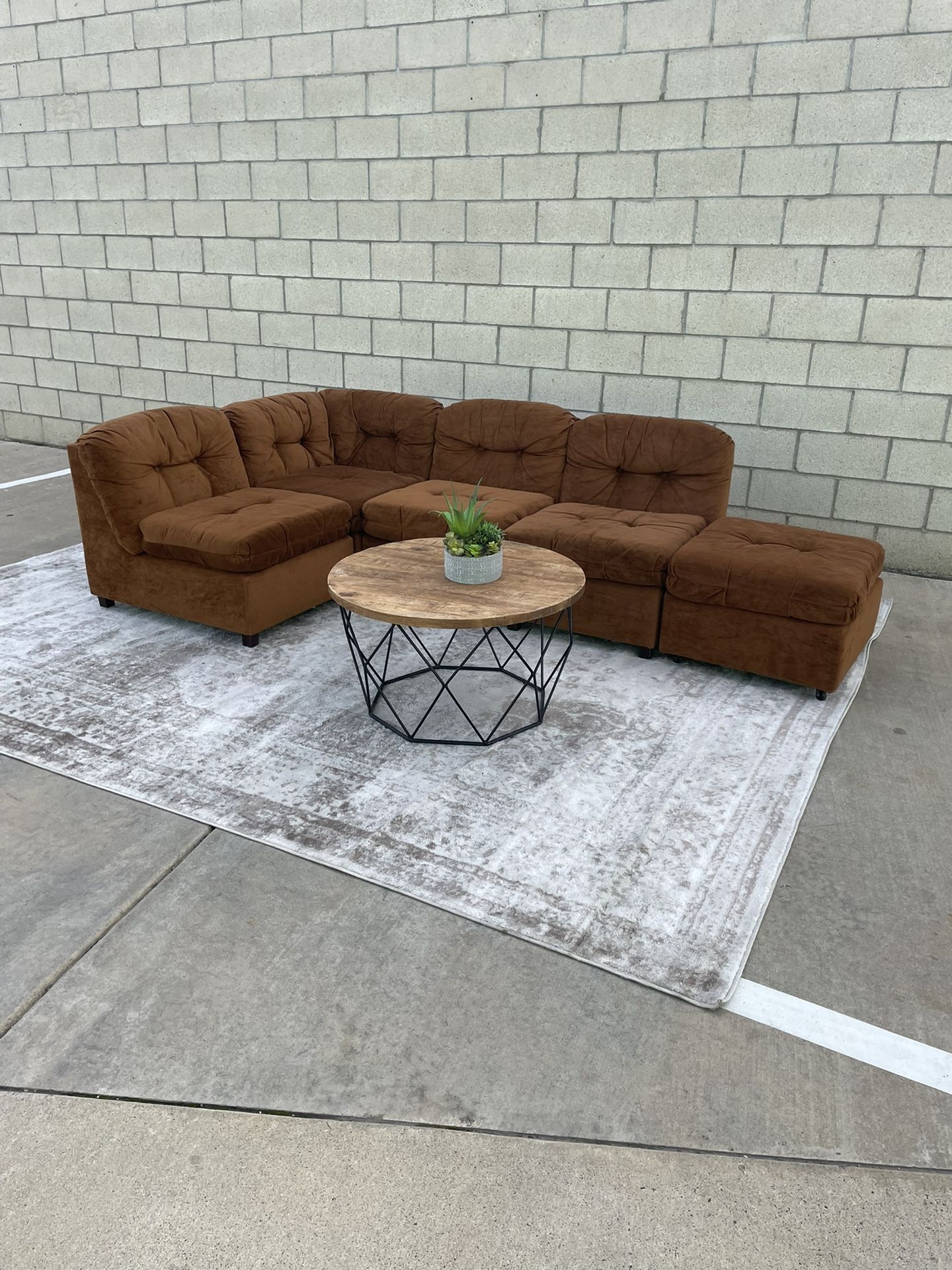 1970’s Vintage Mid Century Modern Modular Sectional