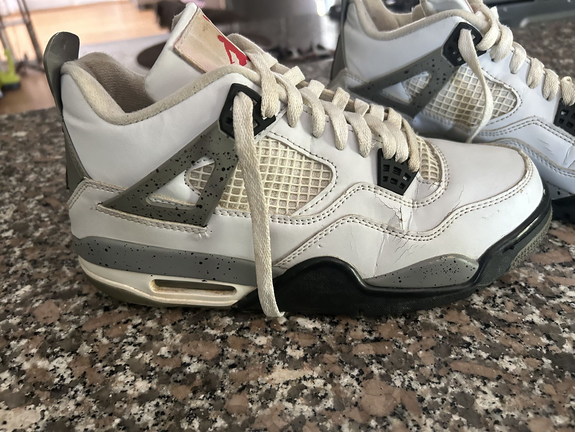 Air Jordan 4 Retro 2012 White Cement Grey