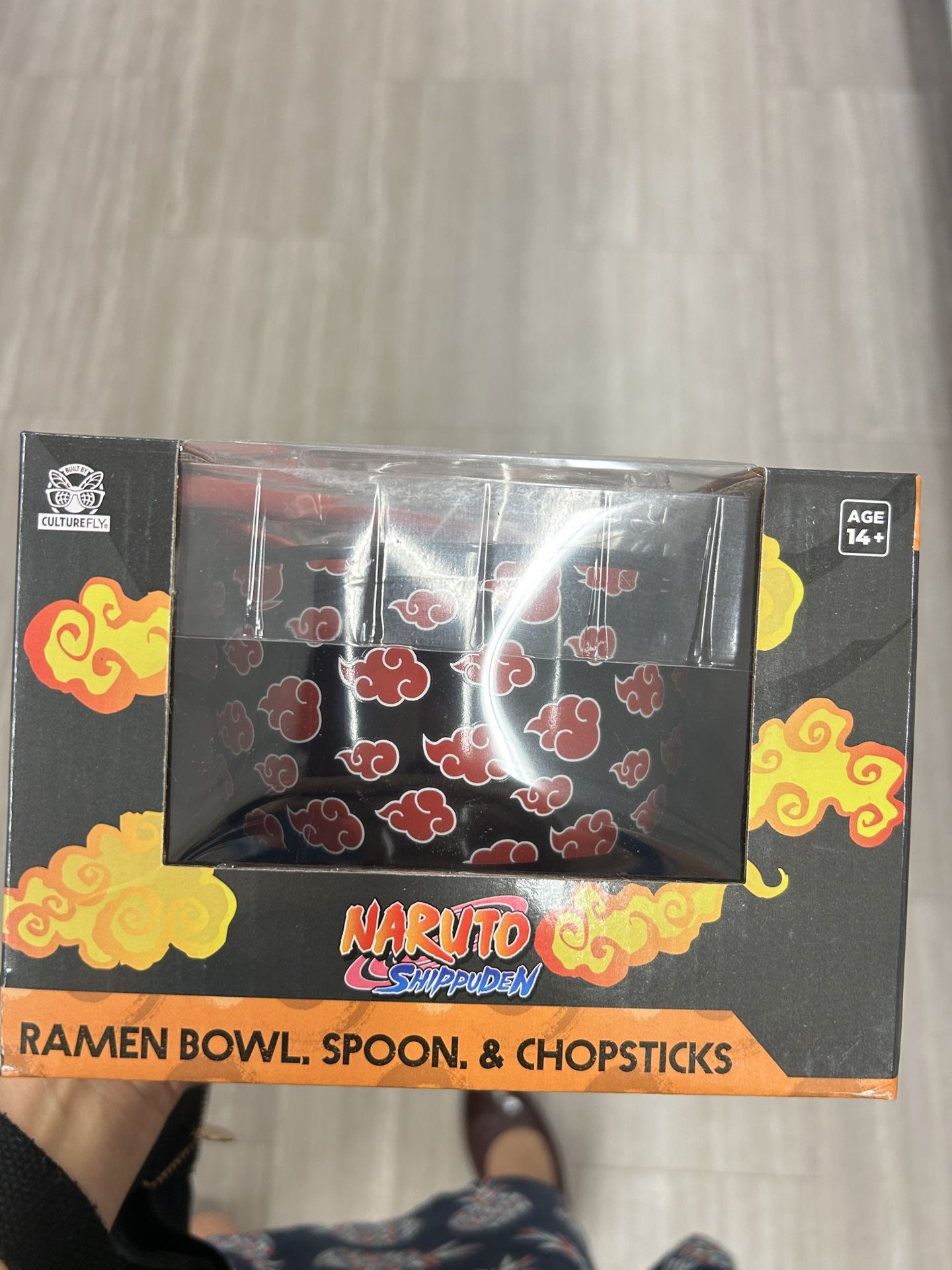 NWT Naruto Shippuden Ramen Bowl Set