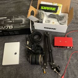Open Box Sm7b Pro Audio Bundle!