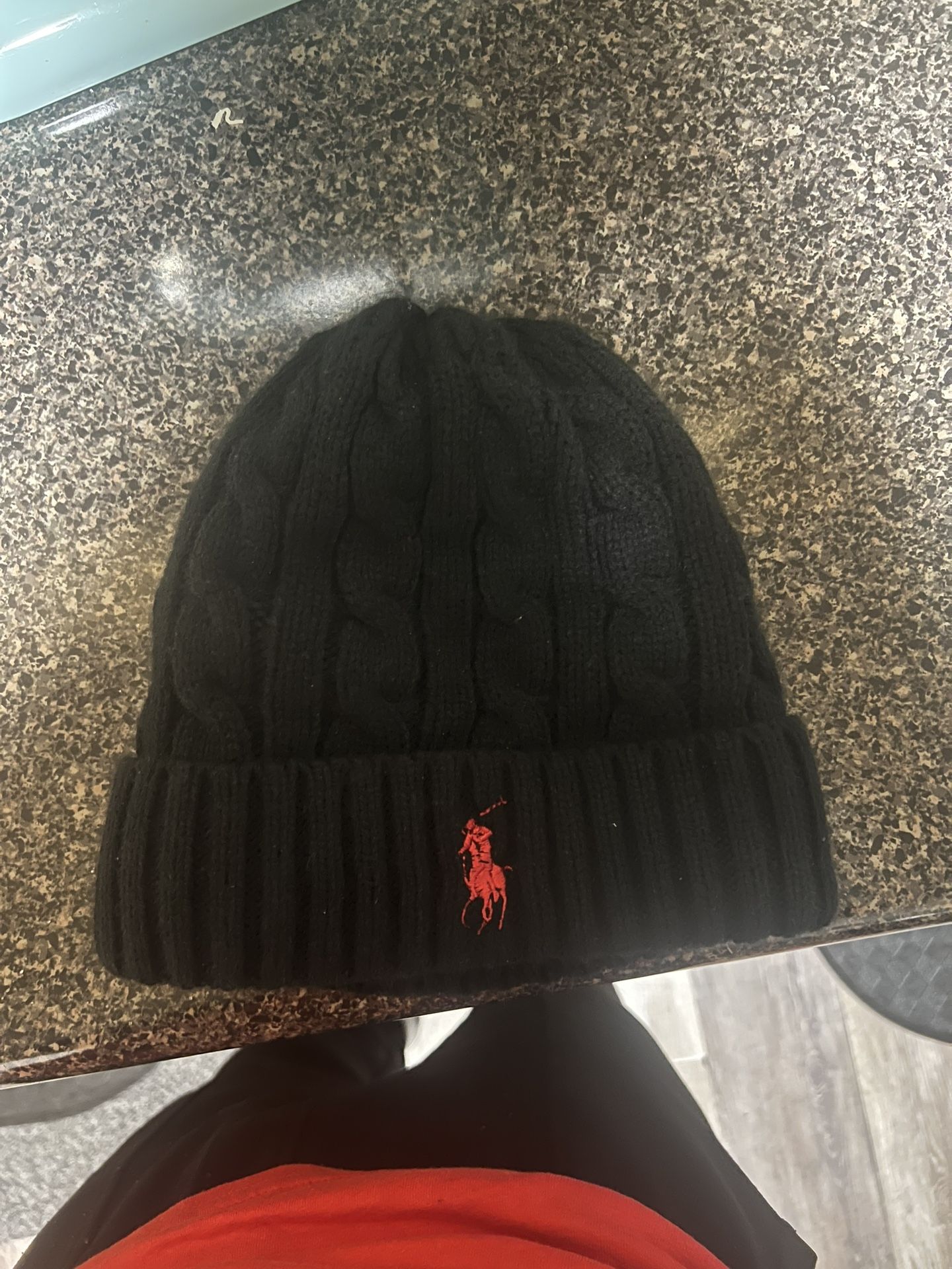 POLO RALPH LAUREN Black Beanie