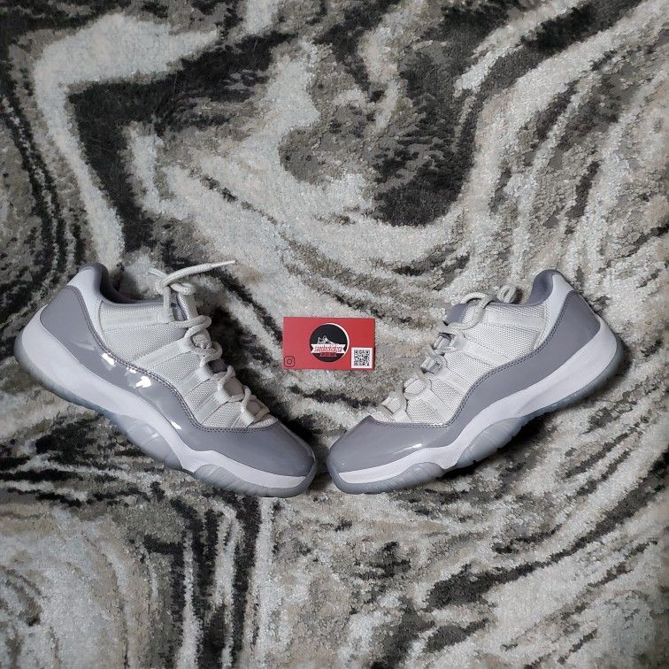 Jordan 11 Low Cement Grey Size 8.5