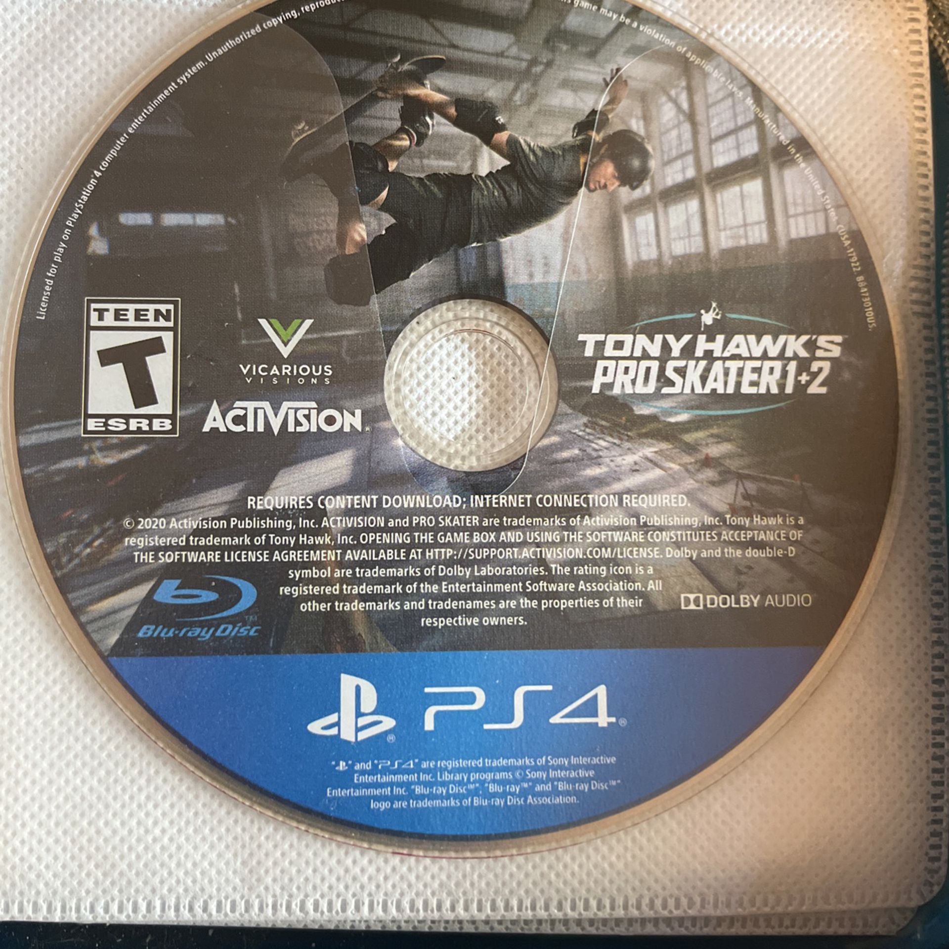 Tony Hawk PS4 for Sale in Gate, CA - OfferUp