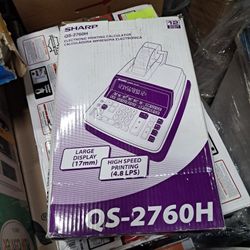 Sharp QS2760H 2-Color Ribbon Printer
