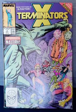 1988 Marvel Issue #1  X-Terminators Baby Snatcher Orginal Press Comic