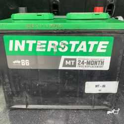 Car Battery Interstate 86