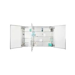 Jacuzzi 48-in x 31-in Rectangle Surface/Recessed Mirrored Medicine Cabinet  PD50000