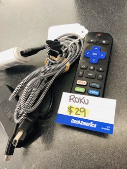 Roku with accessories