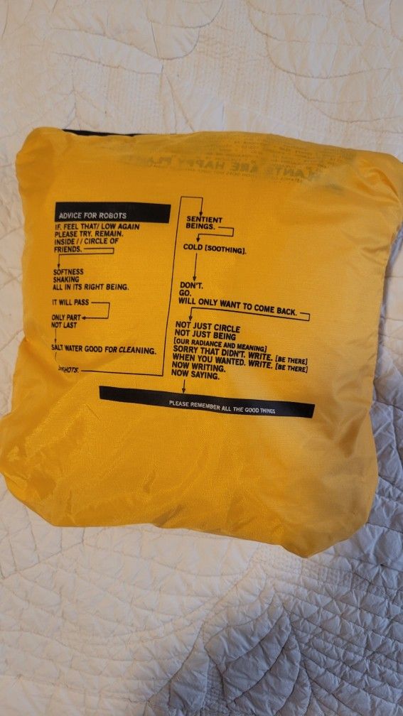 Radiohead Don't Go Kid A Rain Jacket