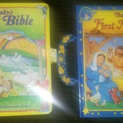 BABYS FIRST BIBLE & BABYS FIRST NATIVITY BOOK