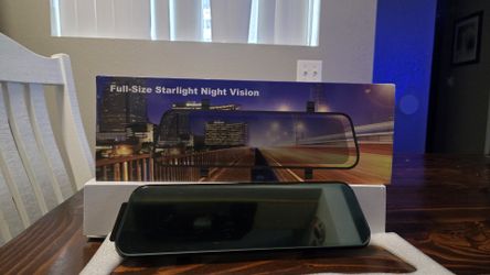 Rear view mirror dash cam