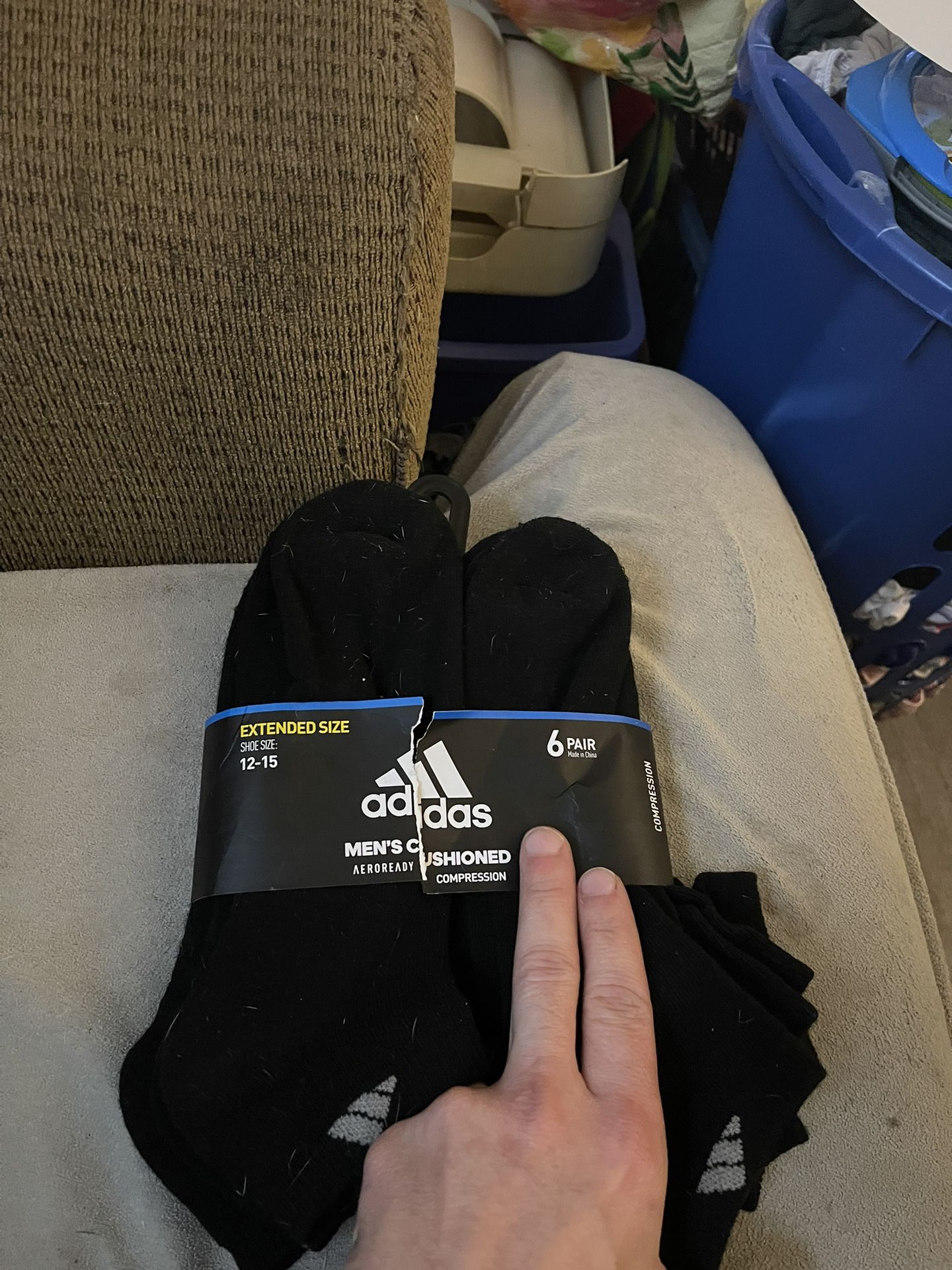 Adidas Men’s Socks Size 12 - 15
