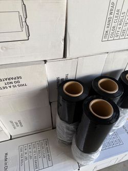 Black Shrink Wrap Plastic Wrap Delivery Available