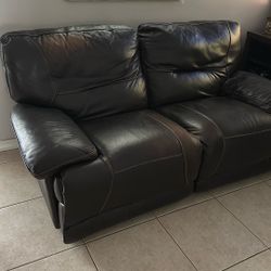 Loveseat Leather Recliner
