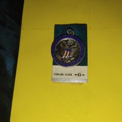 Bicentennial sterling silver Charm