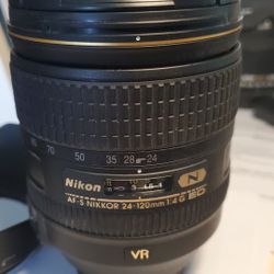 OBO Nikon glass AF-S 24-120mm 1.4 G ED $700