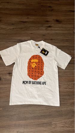 BAPE x MCM Collab T-Shirt ‘White’